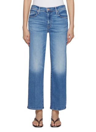 Main View - Click To Enlarge - MOTHER - The Rambler Zip Ankle Medium Wash Jeans