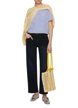 Figure View - Click To Enlarge - MOTHER - The Rambler Zip Ankle Dark Wash Jeans