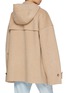 Back View - Click To Enlarge - JW ANDERSON - Oversized Double Breasted Wool Peacoat