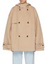 Main View - Click To Enlarge - JW ANDERSON - Oversized Double Breasted Wool Peacoat