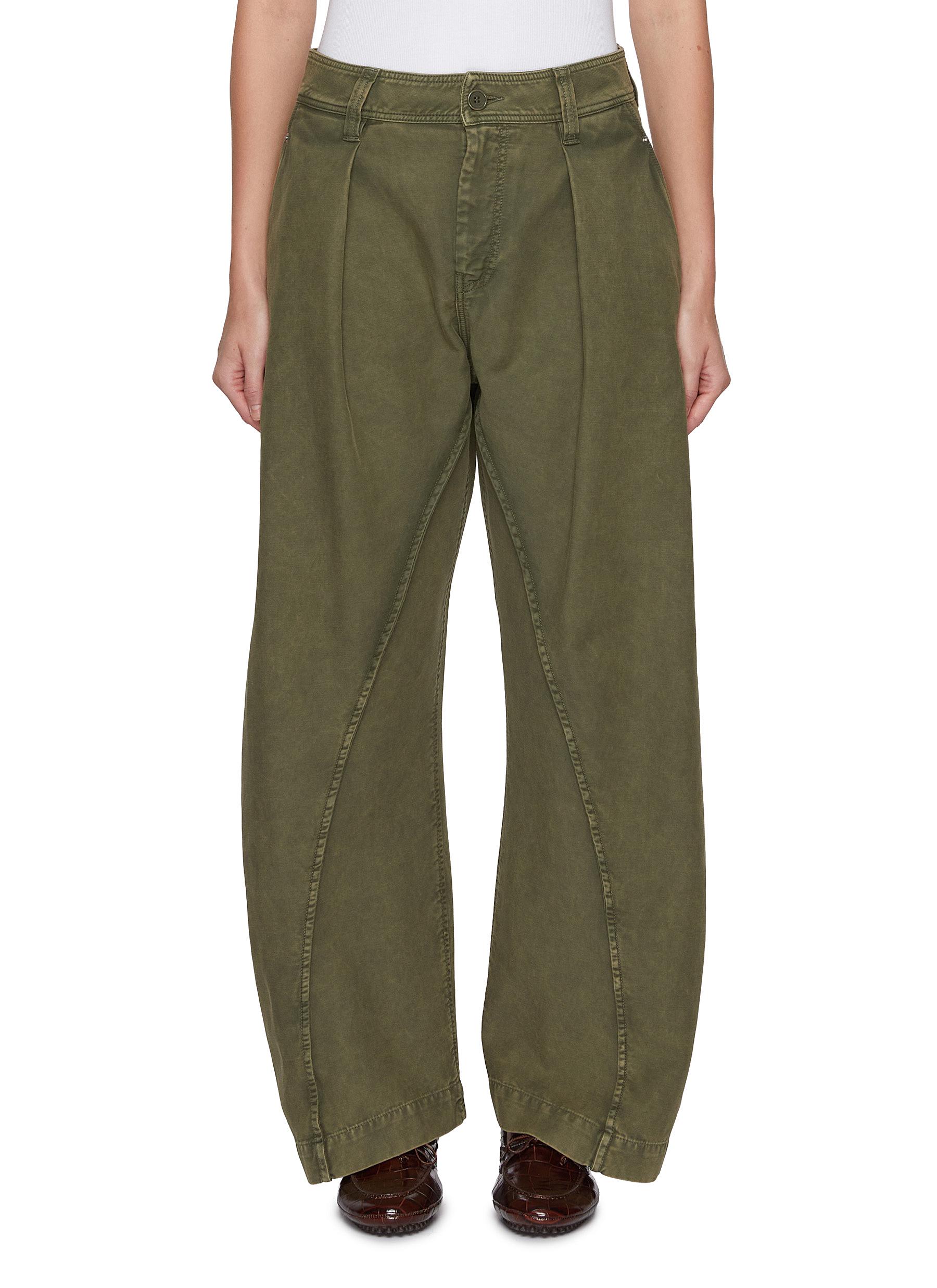 【送料&関税込】J.W. Anderson Drawstring Pant JW Anderson Drawstring Waist Tailored Trousers - Olive – The
