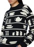  - JW ANDERSON - Crockery Jacquard Wool Sweater