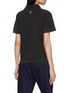 Back View - Click To Enlarge - JW ANDERSON - Washed Layered Cotton Polo Shirt