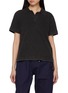 Main View - Click To Enlarge - JW ANDERSON - Washed Layered Cotton Polo Shirt
