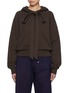 Main View - Click To Enlarge - JW ANDERSON - Tied Bow Cotton Hoodie
