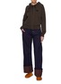 Figure View - Click To Enlarge - JW ANDERSON - Tied Bow Cotton Hoodie