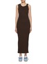 Main View - Click To Enlarge - JW ANDERSON - Anchor Embroidered Twisted Strap Dress