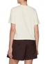 Back View - Click To Enlarge - JW ANDERSON - Embroidered Anchor Panelled Cotton T-Shirt