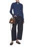 Figure View - Click To Enlarge - JW ANDERSON - Zip Up Knit Cardigan