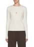 Main View - Click To Enlarge - JW ANDERSON - Anchor Embroidery Long Sleeve Top