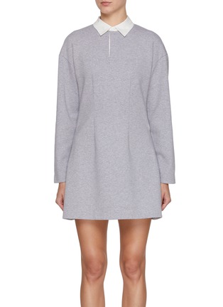Main View - Click To Enlarge - JW ANDERSON - Long Sleeve Polo Dress