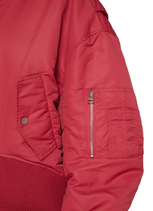  - JW ANDERSON - Oversized Curved Bomber Jacket