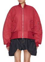JW ANDERSON | Oversized Curved Bomber Jacket | Women | Lane
