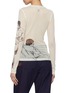 Back View - Click To Enlarge - JW ANDERSON - Printed Sheer Mesh Top