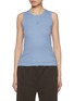 Main View - Click To Enlarge - JW ANDERSON - Anchor Embroidered Cotton Vest Top