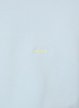  - JW ANDERSON - Crockery Embroidered Cotton Polo Sweatshirt