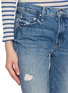  - MOTHER - The Bookie Flood Distressed Denim Jeans