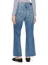 Back View - Click To Enlarge - MOTHER - The Bookie Flood Distressed Denim Jeans