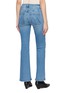 Back View - Click To Enlarge - MOTHER - The Lil Patch Pocket Weekender Denim Jeans