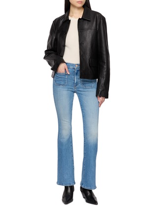 Figure View - Click To Enlarge - MOTHER - The Lil Patch Pocket Weekender Denim Jeans