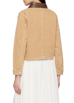 Back View - Click To Enlarge - MOTHER - The Workwear Shorty Jacket