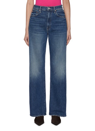 Main View - Click To Enlarge - MOTHER - The Lasso Sneak Dark Wash Jeans