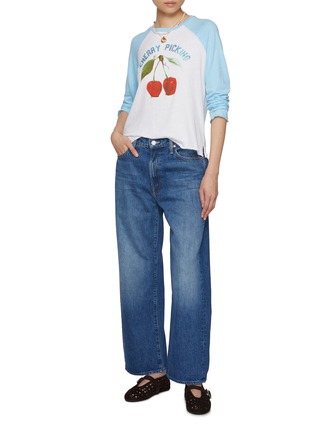 Figure View - Click To Enlarge - MOTHER - The Sporty Concert Cherry T-Shirt