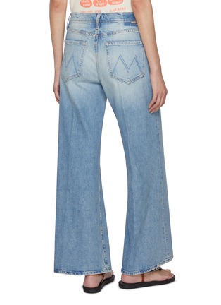 Back View - Click To Enlarge - MOTHER - Lil' Tomcat Roller Wide Leg Jeans