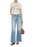 Figure View - Click To Enlarge - MOTHER - Lil' Tomcat Roller Wide Leg Jeans