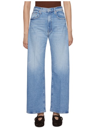 Main View - Click To Enlarge - MOTHER - The Lil Lasso Sneak Light Wash Petite Jeans