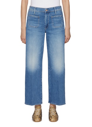 Main View - Click To Enlarge - MOTHER - The Patch Pocket Ankle Medium Wash Jeans
