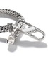  - JOHN HARDY - Classic Chain Sterling Silver Carabiner Clasp Bracelet — Size UM