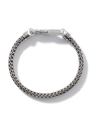 - JOHN HARDY - Classic Chain Sterling Silver Carabiner Clasp Bracelet — Size UM