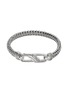 Main View - Click To Enlarge - JOHN HARDY - Classic Chain Sterling Silver Carabiner Clasp Bracelet — Size UM