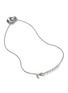 Detail View - Click To Enlarge - JOHN HARDY - JH Essentials Sapphire Spinel Hammered Sterling Silver Mini Rolo Chain Necklace — Size 18-20