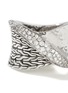  - JOHN HARDY - JH Essentials Diamond Sterling Silver Hammered Ring — Size 7