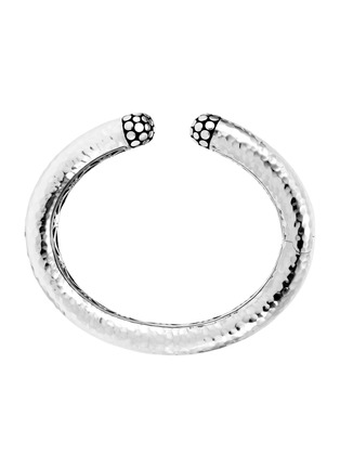Main View - Click To Enlarge - JOHN HARDY - Dot Moon Hammered Sterling Silver Cuff — Size M