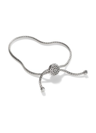 Detail View - Click To Enlarge - JOHN HARDY - JH Essentials Sterling Silver Pull Through Bracelet — Size M-L