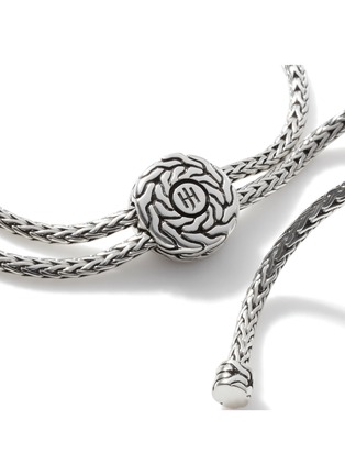  - JOHN HARDY - JH Essentials Sterling Silver Pull Through Bracelet — Size M-L