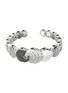 Main View - Click To Enlarge - JOHN HARDY - Classic Chain Sterling Silver Hammered Sapphire Spinel Cuff — Size UM