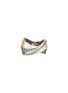 Main View - Click To Enlarge - JOHN HARDY - JH Essentials Diamond 18K Gold Sterling Silver Hammered Ring — Size 6