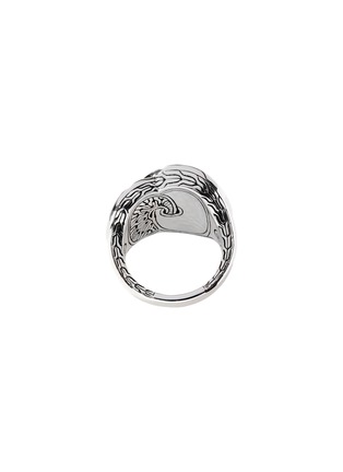 Detail View - Click To Enlarge - JOHN HARDY - JH Essentials Sapphire Spinel Sterling Silver Ring — Size 7