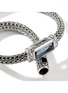  - JOHN HARDY - Icon Extension Sterling Silver Topaz Bracelet — Size UM