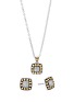 Main View - Click To Enlarge - JOHN HARDY - Dot Gold Sterling Silver Necklace Stud Earring Set
