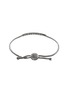 Detail View - Click To Enlarge - JOHN HARDY - Classic Chain Sterling Silver Emerald Pull Through Bracelet — Size S-M