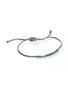 Detail View - Click To Enlarge - JOHN HARDY - Classic Chain Sterling Silver Emerald Pull Through Bracelet — Size S-M