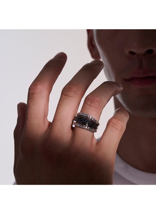  - JOHN HARDY - JH Essentials Sapphire Spinel Sterling Silver Ring — Size 6