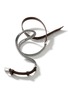 Detail View - Click To Enlarge - JOHN HARDY - Icon Extension Sterling Silver Leather Bracelet — Size UM
