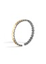 Detail View - Click To Enlarge - JOHN HARDY - Dot Gold Sterling Silver Slim Cuff — Size M