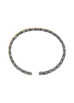 Main View - Click To Enlarge - JOHN HARDY - Dot Gold Sterling Silver Slim Cuff — Size M
